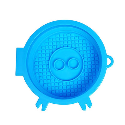 Lick pad in all four color and shape variants